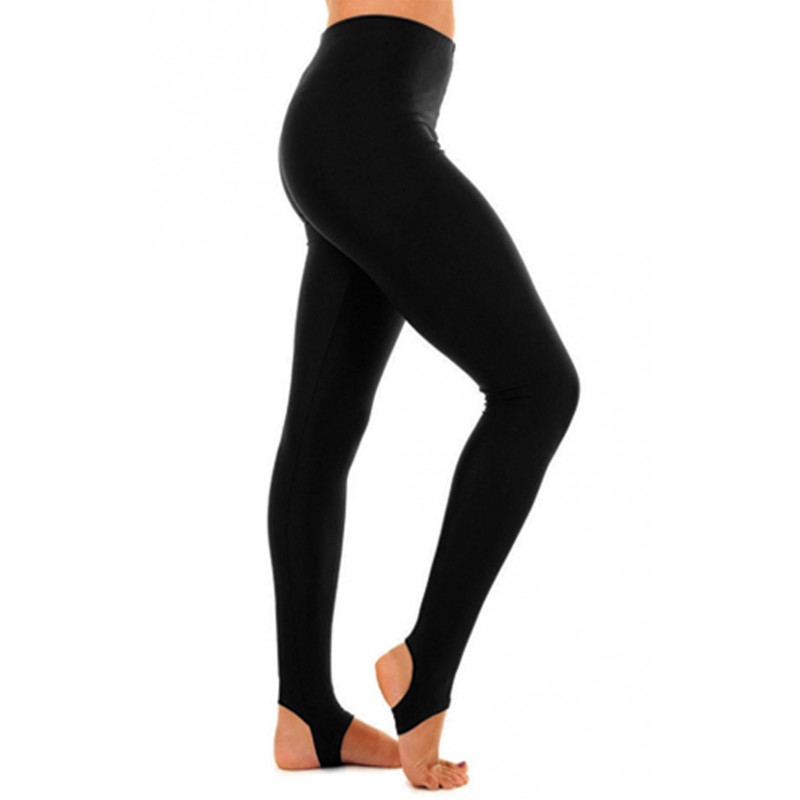 Nylon/ Lycra Black Stirrup Leggings – Dancewear UK